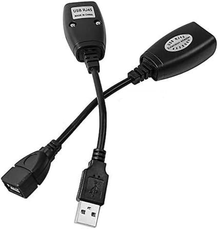 USB2.0 RJ45 Extender Uzatma Kablosu Cat5-Cat6 Uzatıcı
