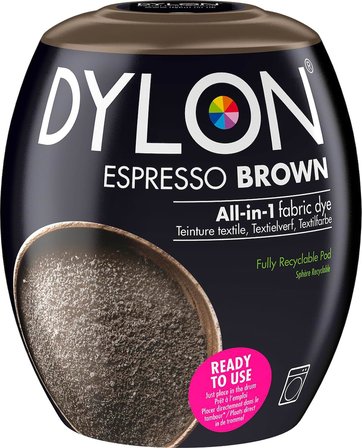 350 g makine boyası Pod, espresso kahverengi, 350G