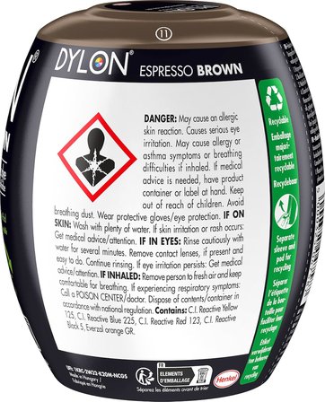 350 g makine boyası Pod, espresso kahverengi, 350G