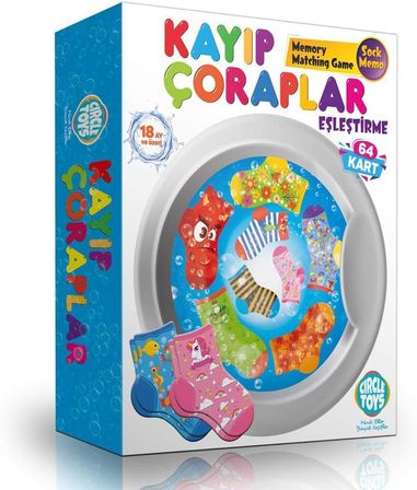 CRCL018 Kayıp Çoraplar, Çok Renkli