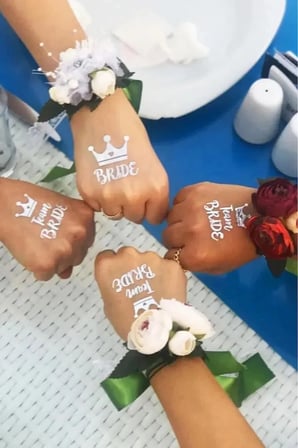 Bride To Be Seti Bekarlığa Veda Partisi Malzemesi Kuşak, Taç, Dövme, Balon Gözlük Nedime Gelin Gümüş