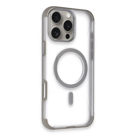 Joko Apple iPhone 16 Pro Max Hilton Magsafe Kapak - Titan Gri