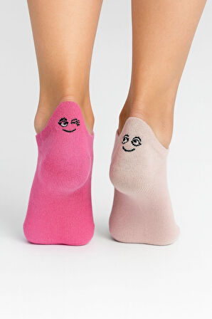 Kadın 6'lı kısa spor soket çorap