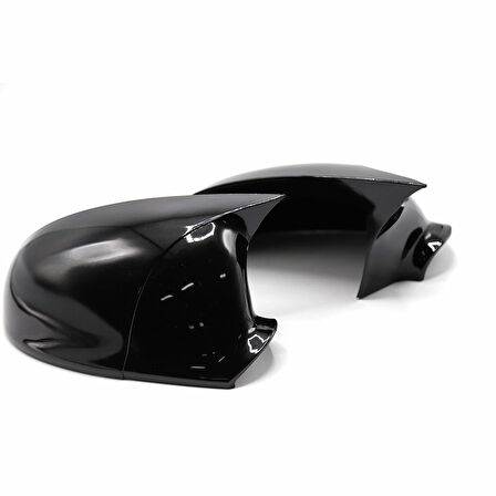Mercedes B Class W246 2011+ Uyumlu Piano Black Batman Yarasa Ayna Kapağı