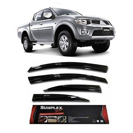 SUNPLEX  Mitsubishi l200 cam rüzgarlığı 2008 / 2015 sunplex mugen tip