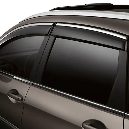 Boğaziçi  Honda crv uyumlu cam rüzgarlığı krom 2013+