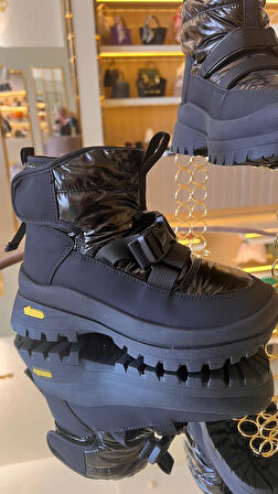 İthal Paraşüt Kumaş Kadın Cırtlı İçi Tüylü Kar Botu