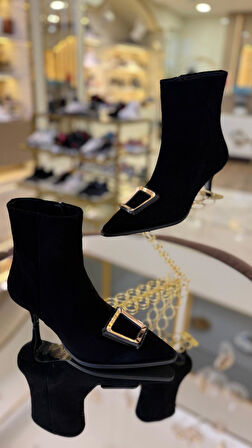 Duygushoesbag Kadın Hakiki Deri Bot