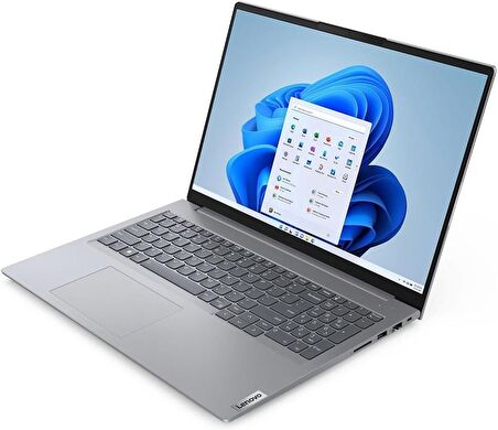 Lenovo ThinkBook 16 Gen6 IRL İntel i5 1335U 16GB DDR5 Ram 1TB SSD 16" WUXGA (1920x1200) Freedos Taşınabilir Bilgisayar TB21KH001ETR02+WeblegelsinÇanta