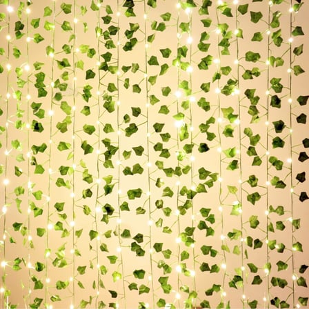 LED Sarmaşık Işık 30 LED – 3 Metre Yapay Yeşil Vine, Günışığı Dekoratif Aydınlatma, Ev Oda Parti Duvar Süsleme