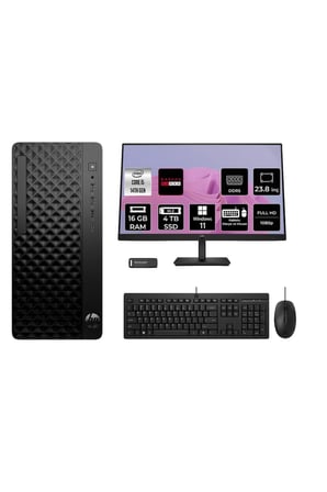 ProDesk 2 Tower G1i i5 14500 16GB 4TB SSD RX550/4GB W11P Masaüstü Bilgisayar + 23.8" Monitör