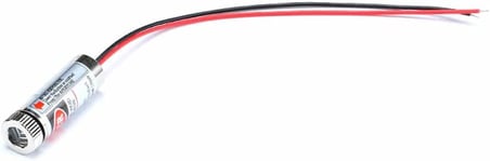 5mW 650nm Kırmızı Çizgi Lazer Modül Lens ile Odak Ayarlı 12mm Çap