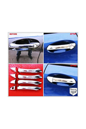 M. Benz E Klasse W211 Krom Kapı Kolu 4 Kapı 2002-2009 P. Çelik