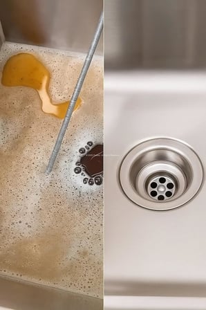 Lavabo Açma Teli, 6 mm Kalınlık, Dayanıklı, Metal Tel, Lavabo ve Gider Borusu Açacağı, Tıkanıklık Giderici, Spiral Tel, Ergonomik Sap, Kolay Kullanım, Lavabo, Tuvalet, Banyo, Gider Açıcı (8 M)