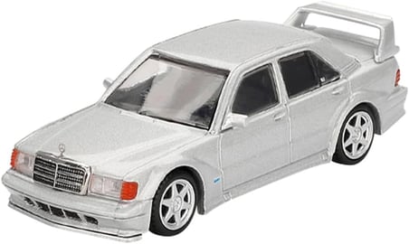 1/64 Mercedes-Benz 190E 2.5-16 Evolution II Astral Silver - Blister Paket MGT00852-BL