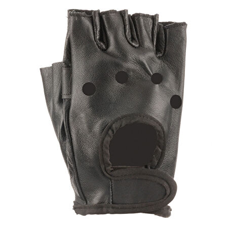 Suyutti K308 Kesik Parmak Deri Eldiven