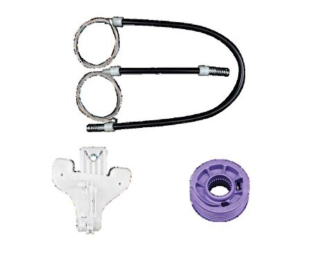 Kayoto Polo 4 9N3 2005-2009 Cam Kriko Teli Tamir Takımı Arka Sağ KY25040N