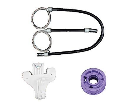 Kayoto Polo 4 9N3 2005-2009 Cam Kriko Teli Tamir Takımı Arka Sol KY24040N