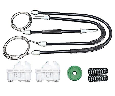 Kayoto Polo 3 6N 2000-2001 HB Cam Kriko Teli Ön Sağ Tamir Takımı (Dürbün Göğüs) KY22240C