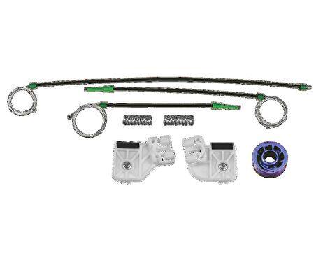 Kayoto Polo 4 9N 2002-2008 HB Cam Kriko Teli Ön Sol Tamir Takımı KY26410T