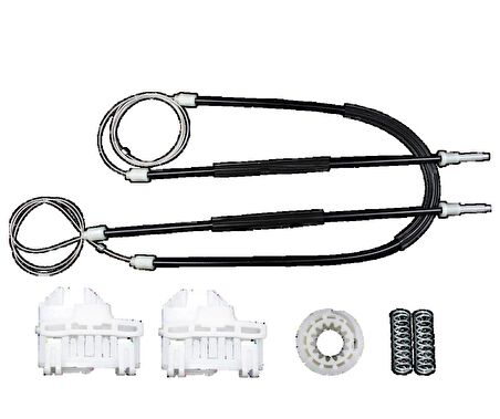 Kayoto Polo 3 6N 1994-1999 Manüel Cam Kriko Teli Ön Sol Tamir Takımı KY26920C