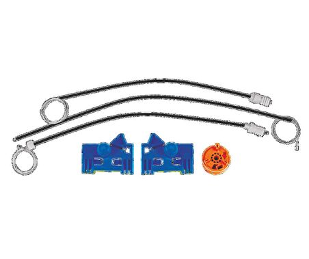 Kayoto Vel Satis 2000-2009 Cam Kriko Teli Ön Sol Tamir Takımı KY28311T