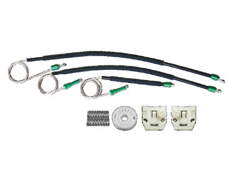 Kayoto VW New Beetle 1997-2006 Cam Kriko Teli Ön Sol Sağ Tamir Takımı KY25820T