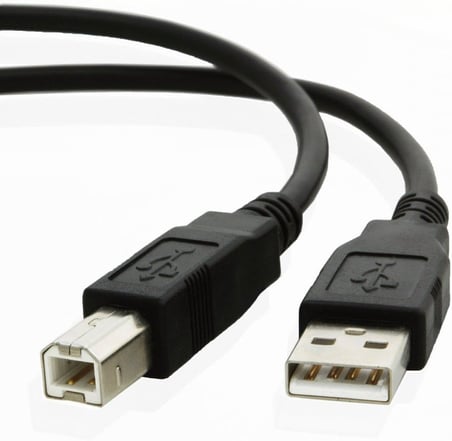 3 Metre USB Yazıcı Printer Ara Bağlantı Kablosu Sıfır Veri Kaybı Uzun Ömür Filtreli Yüksek standart (28AWG)(Ln-1249 Usb 3 Mt)