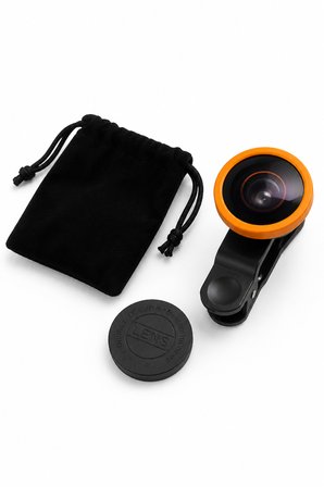 Balık Gözü Telefon Lensi Fish Eye Geniş Açılı Makro Klipsli Selfie Kamera Lensi Apple Android Uyumlu