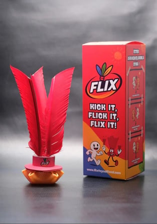 FLIX - Oyna, Ayağınla Vur, Zıplat! Refleks ve Koordinasyon Geliştirici Beceri Oyuncağı, Ayakla ve Elle Oynanabilen Spor Oyunu, 8+ Yaş