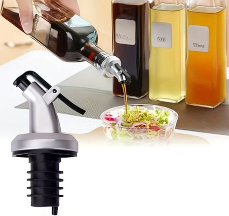 Yağdanlık Yedek Ağzı, Aç Kapa Özellikli, Premium Kalite, 4'lü Set