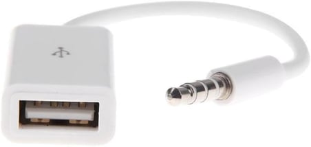 USB TO AUX KABLO STEREO DİŞİ SES 3.5MM MP3 PLAYER TELEFON OTG KULAKLIK