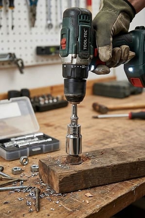 3'lü Lokma Adaptörü Seti, 1/4", 3/8", 1/2" Çelik, Matkap ve Vidalama Aletleri için 1/4" Hex Plus