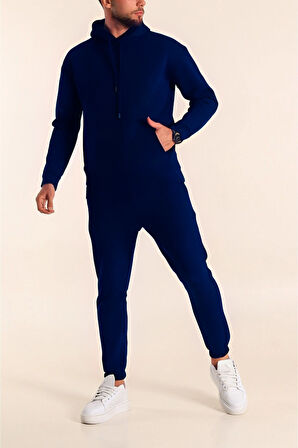 Unisex Oversize Eşofman Takımı 3 İplik Şardonlu – Kışlık