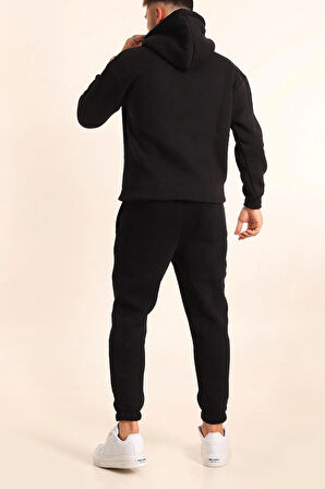 Unisex Oversize Eşofman Takımı 3 İplik Şardonlu – Kışlık
