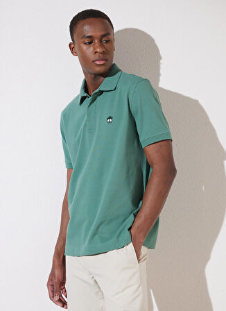 Brooks Brothers Polo Yaka Yeşil Erkek T-Shirt BBSP23MTS019