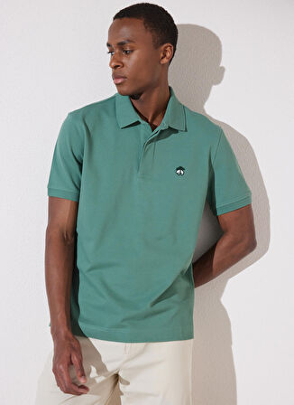 Brooks Brothers Polo Yaka Yeşil Erkek T-Shirt BBSP23MTS019