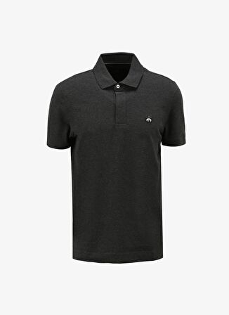 Brooks Brothers Polo Yaka Antrasit Erkek T-Shirt BBSP23MTS019