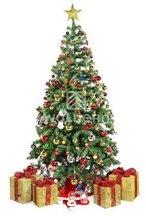 Waldern Premium Luxury Series 210 cm Yılbaşı Çam Ağacı