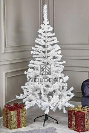 Waldern Premium Luxury 180 Cm Beyaz Yılbaşı Çam Ağacı