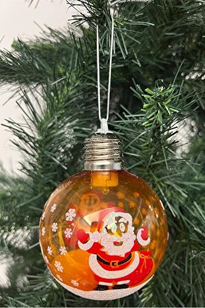 Walke Yılbaşı Ağaç Sarı Işıklı Ampul Süs