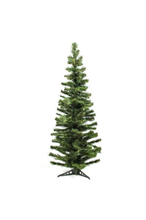 Luxury 120 CM Yılbaşı Çam Ağacı 115 Dal Plastik Ayaklı