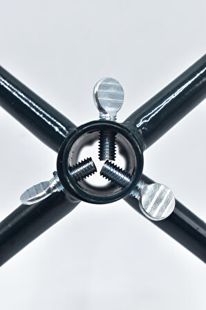 Waldern Yılbaşı Çam Ağacı Metal Ayak 180-210 Cm Uyumlu Yedek Ayak