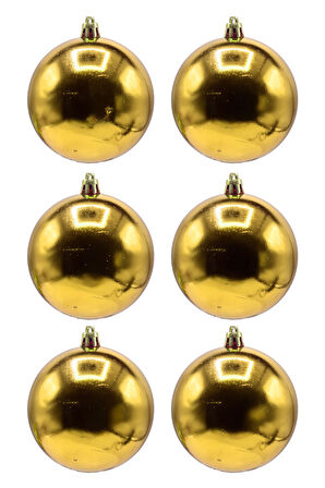 Waldern Cici Top Yılbaşı Çam Ağacı Süsü 8 Cm 6'Lı