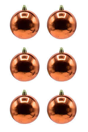 Waldern Cici Top Yılbaşı Çam Ağacı Süsü 8 Cm 6'Lı