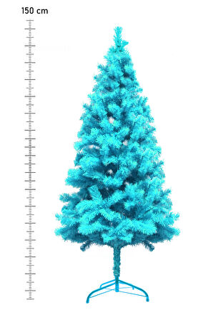 Waldern Luxury 150 CM Turkuaz Yılbaşı Çam Ağacı