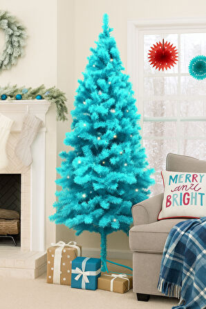 Waldern Luxury 150 CM Turkuaz Yılbaşı Çam Ağacı