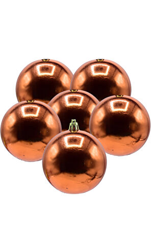 Waldern Yılbaşı Çam Ağacı Süsü Bakır 4 Cm Cici Top