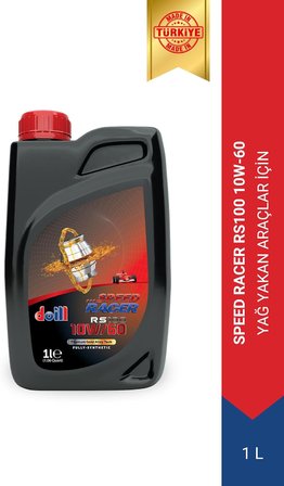 SPEED RACER 10W-60 API SN/CF ACEA A3/B4 1 Litre Tam Sentetik Motor Yağı (Üretim Yılı: 2026)