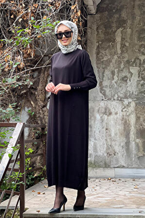 KAYRA Elbise KA-SZ-TRK04 Siyah